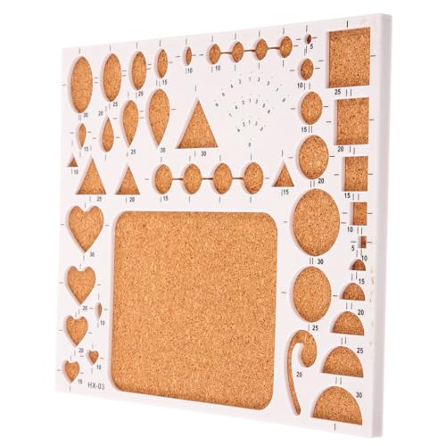 COHEALI Werkzeuge Für Papiervorlagen Quilling Stift Aus Papier Selber Machen Quilling-vorlagenzubehör Quilling-vorlagentafel Quilling-papiervorlage Quilling-kits Aus Papier Plastik von COHEALI