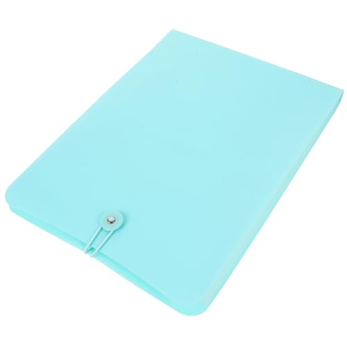 COHEALI ordner dokumentenmappe dokumente organizer file folder Expandermappe aufbewahrungstasche dokumententasche Office-Datei-Organizer Erweiterbarer Datei-Organizer Plastik Light Green von COHEALI