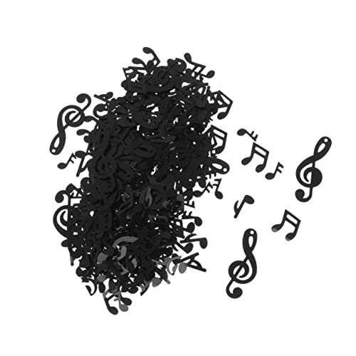 COLLBATH Konfetti mit Musiknoten 15 g verschiedene Farben schwarz Musik- und Party- für Hochzeit Geburtstag von COLLBATH