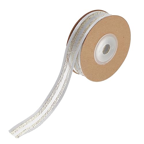 COLLBATH 1 Rolle Doppelseitiges Band Kuchendekoration Hochzeitsdekoration Goldenes Weihnachtsband Band Machen Transparentes Klebeband Silberband Zum Einwickeln Band Zum Verpacken Garn Grey von COLLBATH