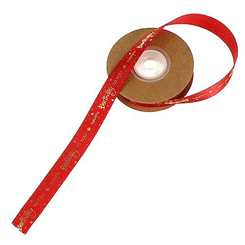 COLLBATH 1 Rolle Polyester Geschenkband Breite 10 Yards Dekoratives Band Für DIY Geschenkverpackungen Und Bastelarbeiten Ideal Für Geburtstagsfeiern Und von COLLBATH