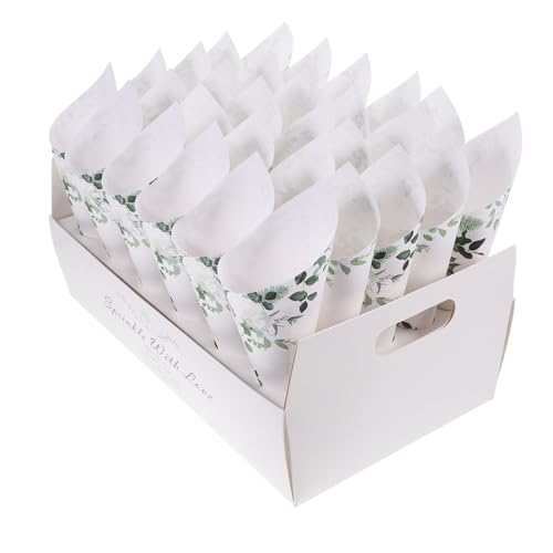 COLLBATH 1 Satz Hochzeitspapierprodukte Konfetti-Papierkegel Halter für Konfettikegel geschenkverpackung hochzeitsschmuck Hochzeitsdekoration Tablett Konfetti-Halter Süßigkeiten von COLLBATH