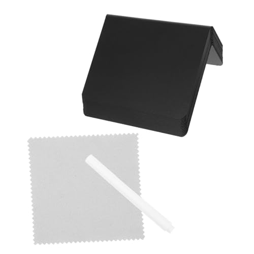 COLLBATH 1 Satz Löschbare Preisschildkarte Schildhalter kleines Tafel-Schild Mini-Tafelschilder für den Tisch Desktop-Namensschild Unterrichtsvorräte vertikale Tischkarte Plastik Schwarz COLLBATH 1 Satz Löschbare Preisschildkarte Schildhalter kleines Tafel-Schild Mini-Tafelschilder für den Tisch Desktop-Namensschild Unterrichtsvorräte vertikale Tischkarte Plastik Schwarz von COLLBATH
