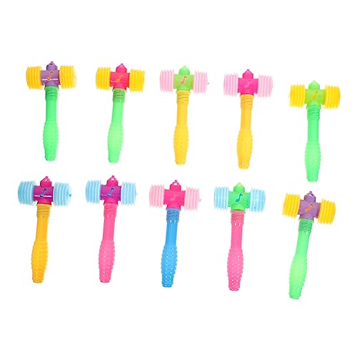 COLLBATH 10 STK Bb-Hammer Für Kinder Hammerspielzeug Quietschender Hammer Mini-schlaghämmer Mini-hammerspielzeug Kinderhammer Spielzeug Quietschende Hammerspielzeuge Plastik von COLLBATH