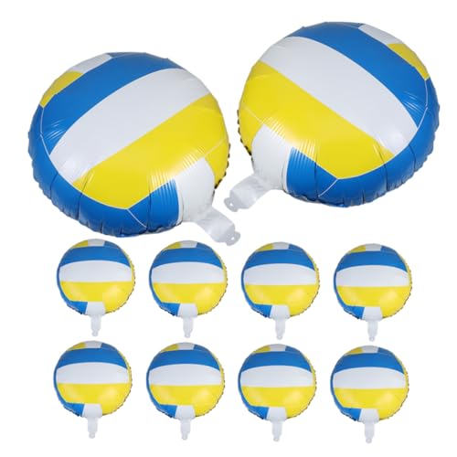 COLLBATH 10 Stück 18 Volleyball Ballons Volleyball Party Dekorationen Zum Thema Volleyball Aufblasbare Volleyball Zählung Volleyball Party Gastgeschenke Volleyball Volleyball COLLBATH 10 Stück 18 Volleyball Ballons Volleyball Party Dekorationen Zum Thema Volleyball Aufblasbare Volleyball Zählung Volleyball Party Gastgeschenke Volleyball Volleyball von COLLBATH