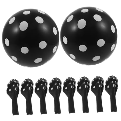 COLLBATH 100 Stück Punkteballons Für Geburtstagsfeiern Hochzeitsballons Festival Partyballons Latexballons Große Partyballons Einfache Ballons Party Latexballons Partygeschenke von COLLBATH