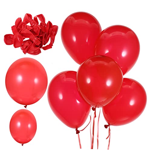 COLLBATH 101St Ballonanzug Ballonbogenstreifen Rotes Dekor Hochzeitsballons partyknaller kinder deckenverkleidung Latex-Ballon-Set dekorative Luftballons für die Geburtstagsfeier Emulsion von COLLBATH