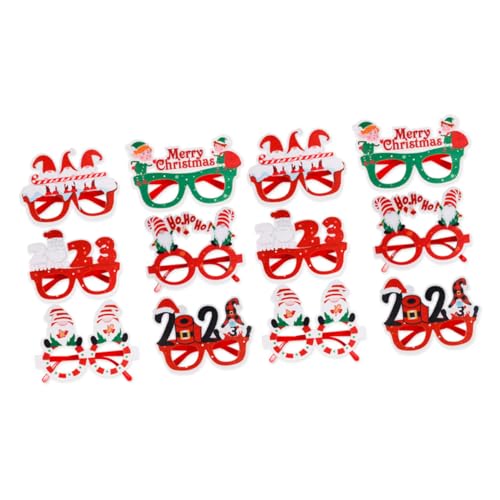 COLLBATH 12 Stück Weihnachtsbrillengestell Plaid Weihnachtsdekorationen Etiketten Stütze weihnachtsparty accessoires weihnachtsgläser Gläser für Weihnachten Brillen zu Weihnachten Plastik COLLBATH 12 Stück Weihnachtsbrillengestell Plaid Weihnachtsdekorationen Etiketten Stütze weihnachtsparty accessoires weihnachtsgläser Gläser für Weihnachten Brillen zu Weihnachten Plastik von COLLBATH