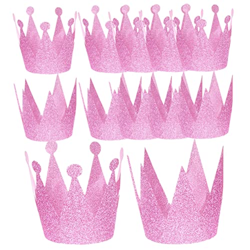 COLLBATH 12St Kronenhut kinder geburtstagskrone diadem geburstagsdeko Geburtstagsparty dvd the crown Papierkronen Geburtstagsmütze für Kleinkind-Kronen-Dekor Kindergeburtstag Partyhut von COLLBATH