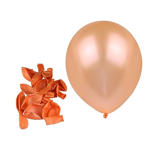 COLLBATH 14 Teiliges Set Roségoldene Luftballons Für Geburtstagsfeiern 2 x Stern Folienballons 2 x Herz Folienballons 10 x Runde Latexballons Kreative Dekoration von COLLBATH