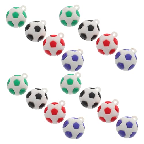 COLLBATH 16Pcs Fußballschützer Fußball Charmfußballfeier Bevorzugt Ball Charms Schmuck Erkenntnisse Für DIY Armband Halskette Ohrring Schmuck Schmuck von COLLBATH