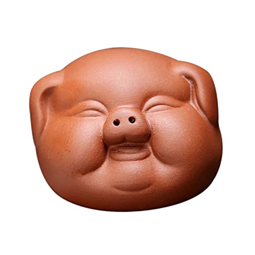 COLLBATH 1Stk Ornamente kuschelig kawavy Little Pig geschke Ornaments Tischdekoration Haushaltswaren Wohnkultur Tier Tee Haustier Mini- Hausversorgung Wohndekoration Keramik von COLLBATH