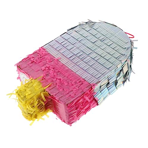 COLLBATH 1Stk Pinata- traditionelle Pinata Spiele Eisdekoration Zappelspielzeug Behälter für kinderspielzeug gefülltes Geburtstag Papier von COLLBATH