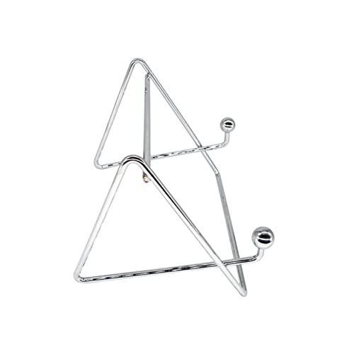 COLLBATH 1stk Menüständer Kochbuchständer Tisch Staffelei Plattenständer Ausstellungsstand Rack Ausstellen Rezeptständer Kleiner Geschirrtrockenständer Anzeige Rostfreier Stahl Silver von COLLBATH