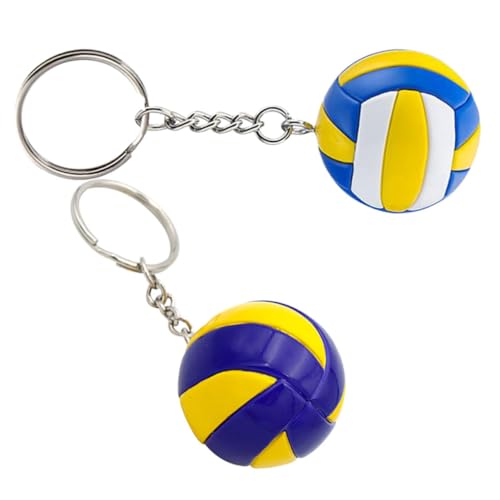 COLLBATH 2 Stück Schlüsselanhänger Schlüsselanhänger Schlüsselanhänger Taschenzubehör Volleyball Partygeschenke Taschenanhänger Dekorativer Schlüsselanhänger Kreativer von COLLBATH