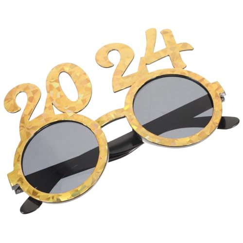 COLLBATH 2024 Brille leuchtbrillen schnapsgläser party brillen partygläßer Partybrillen Brillen 2024 nein Dekor sonnenbrillen Partygeschenke für das neue Jahr Leistungsrequisiten PC-Rahmen von COLLBATH