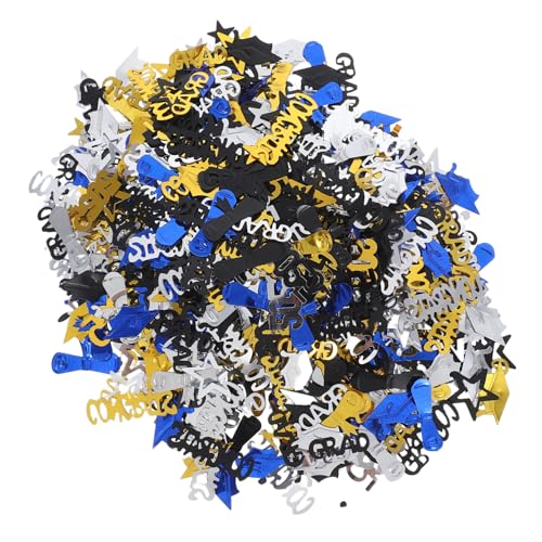 COLLBATH 3 Packungen Abschluss Tischkonfetti Klasse 2025 Konfetti Absolventen Party Dekorationen Für Absolventen Party Tischdekorationen von COLLBATH