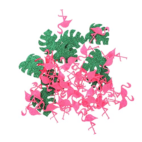 COLLBATH 3 Stück 1 Flamingo-Konfetti Sommerdeko Hawaii-Ornament Party-Konfetti-Dekoration Tischdekoration hawaii tischdeko feierstahl dekoratives Konfetti verstreutes Konfetti Nicht gewebt von COLLBATH