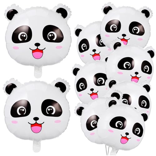 COLLBATH 30 Stk Riesenpanda-ballon Tierballons Gänseblümchen-ballons Panda-luftballons Dschungeltierballon Blaugrüne Luftballons, Girlandenbogen-set Cartoon-ballons Ballonauto Blase Figur von COLLBATH