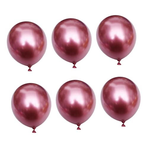 COLLBATH 50 Stück Geburtstagsballon Roségoldener Ballon Hochzeitsballons Aus Metall Metallic-luftballons Grüne Luftballons Metallische Luftballons Grüne Metallische Ballons Partyballon von COLLBATH