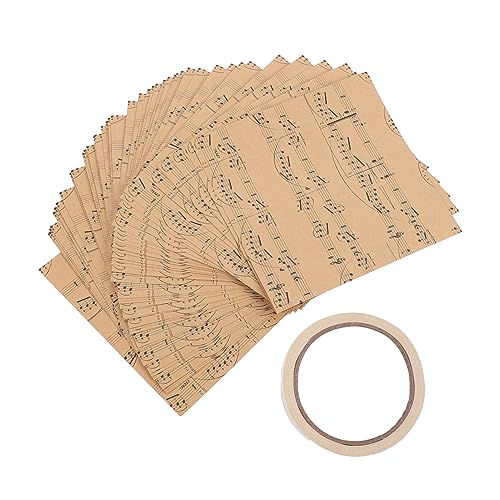 COLLBATH 50 Stück Strauß aus Kraftpapier Blumenhalterkegel Eistüte Pappblumenkegel Essen schienbeinschoner tape ziehschleifenband Bonbonpapiertüten aus Blumenpapier Light Brown von COLLBATH