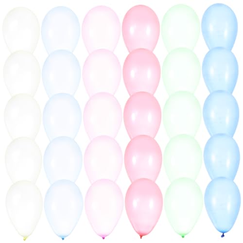 COLLBATH 500 Stück Latex-wasserballon Kleine Wasserballons Spielzeug Sportballons Spielzeug Für Draußen Luftballons, Spielzeug Wasserkampfballons Schwimmbadspielzeug Ballongas Emulsion von COLLBATH