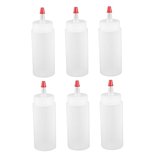 COLLBATH 6st Kapazität Spender Holzleim Flasche Squeeze-flaschen Kleine Leimflaschen Leere Farbflaschen Mini-kleberflaschen Trinkflasche Spritzflaschen Für Flüssigkeiten Kleber Flaschen von COLLBATH