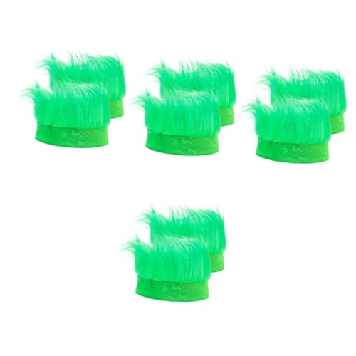 COLLBATH 8 Stück Irische Beanie Mütze Lustige Mütze Groß St Patty Mütze St Patrick'S Day Dekorationen St Patrick'S Day Accessoires Verrückte Mütze Irische Mütze Irisches Hemd von COLLBATH