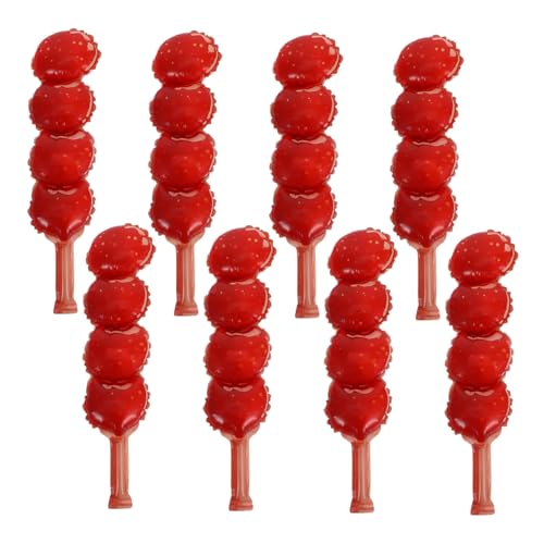 COLLBATH 8 Stück Partyballons Kandierte Haws Kugeln Ornamente Für Mädchen Feiern Kreative Kandierte Haws Ballons Bunte Aufblasbare Luftballons von COLLBATH