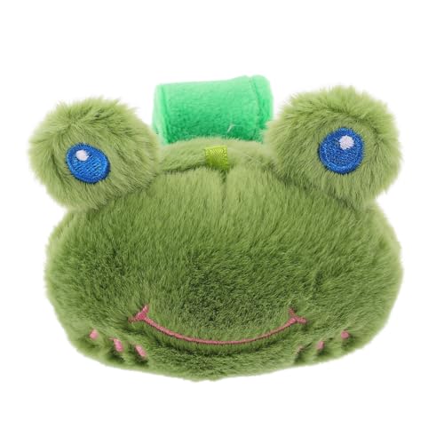 COLLBATH Tier-Ohrfeige-Armband Geldbörse Frosch-Design Plüschtier-Armband für Kinder lustiges Party-Zubehör von COLLBATH