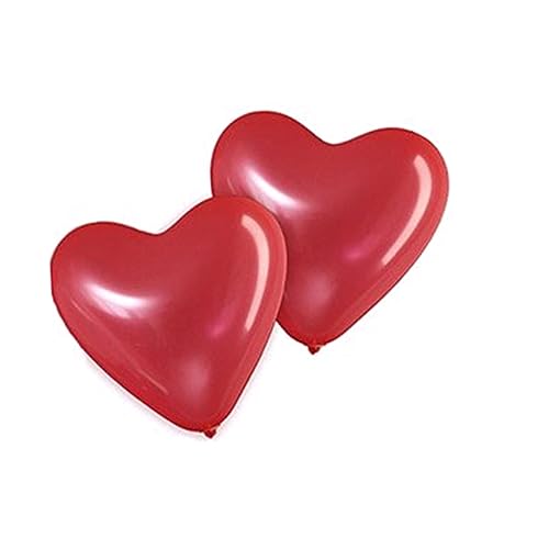 COLLBATH Herzform Luftballons Aus Latex Perfekte Deko Für Hochzeiten Geburtstagsfeiern Und Romantische Anlässe Liebe Ballons Für Kreative Dekorationen von COLLBATH