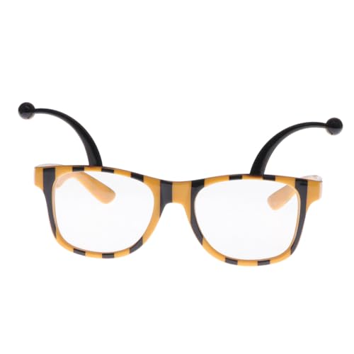 COLLBATH Kreative Bienenspielzeug Brille Lustige Retro Neon Brille Für Partys Und Foto Requisiten Helle Gläser Für Urlaubs Ballkleid Und Festlichkeiten Ideal Für Erwachsene Und Kinder von COLLBATH