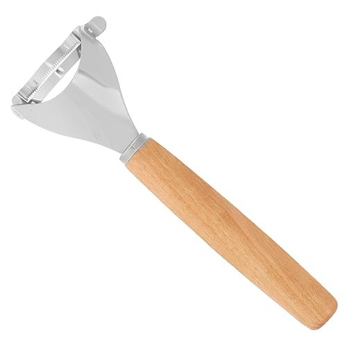 COLLBATH Schaber Maisentferner Küchenwerkzeuge und Gadgets Maishobel fangen Entfernung the cook die köchin ausrüstung küchenzubehör vegetable peeler Lebensmittel-Gadgets Fruchtschäler Holz von COLLBATH