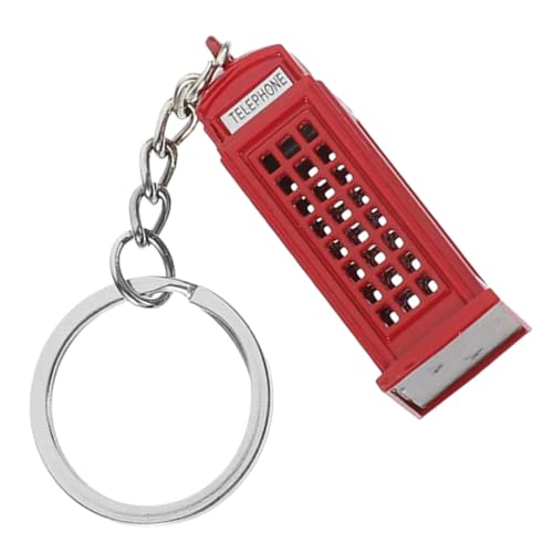 COLLBATH Telefonzellen-schlüsselanhänger Kammerdiener Schlüsselband Zubehör Halter Kette Handy, Mobiltelefon Buchse Charme Glücklich Handy-armband Ring Karte Charms Anhänger Zinklegierung von COLLBATH