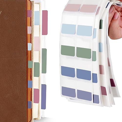 420 Stück Seitenmarker Selbstklebend Breit 3 Größen Haftnotizen zum Markieren Beschriften Klebezettel Klein Pagemarker Haftnotizen Transparent Haftstreifen Haftmarker Textstreifen für Buch Ordner von COLOFALLA