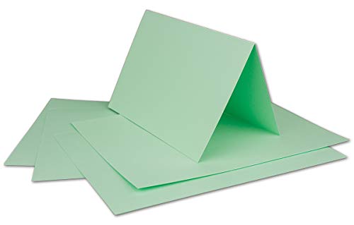 75 DIN A6 Faltkarten Mintgrün - Karten zum Selbstgestalten 14,8 x 21 cm - Klappkarten mit 160 g/m² - Colours-4-you von Glüxx Agent 75 DIN A6 Faltkarten Mintgrün - Karten zum Selbstgestalten 14,8 x 21 cm - Klappkarten mit 160 g/m² - Colours-4-you von Glüxx Agent von COLOURS 4-YOU by Glüxx-Agent