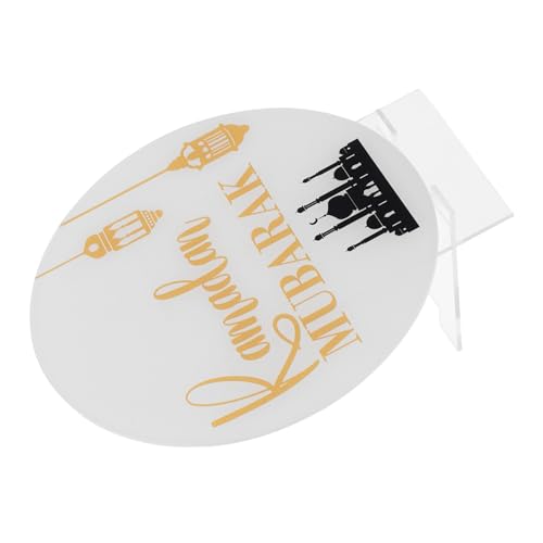 COMNESTBI Ramadan Dekoration Elegantes Acryl Tischornament Mit Eid-Motiven Stilvolle Tischdeko Für Festliche Anlässe Langlebig Und Robust Für Ramadan-feiern Und Besondere Anlässe COMNESTBI Ramadan Dekoration Elegantes Acryl Tischornament Mit Eid-Motiven Stilvolle Tischdeko Für Festliche Anlässe Langlebig Und Robust Für Ramadan-feiern Und Besondere Anlässe von COMNESTBI