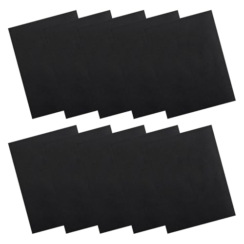 COMNICO 10 Stück Nylon Reparatur Patches,Selbstklebende Nylon Patches Wasserdichte Aufnäher Patches Flicken Stoffreparaturband Schwarze Reparaturflicken für Kleidung Daunenjacke Zelt Tasche 20 x 15 cm von COMNICO