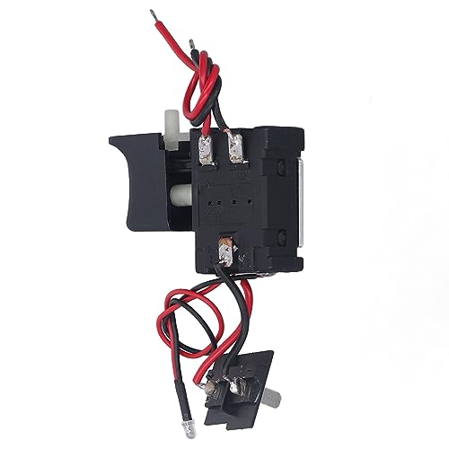 Akku-Bohrschrauber-Auslöseschalter, Geschwindigkeitsregelung, Ersatz CW CCW, Einstellbar mit Kleinem Licht für Da Yi-Maschine, 12 V von COMTERVI