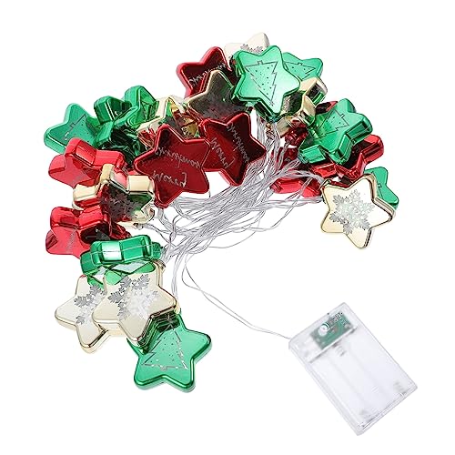 CONGARTENO 1Pc String Festival Licht Schmuck Weihnachtsbeleuchtung Acryl Dekorative Weihnachtslampe Weihnachtskugel Ornamente von CONGARTENO