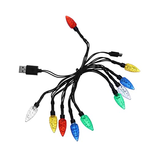 CONGARTENO 1stk Ladekabel Für Lichterketten Weihnachtsbeleuchtung Usb-betrieben Led-weihnachtsbeleuchtung, Telefon-ladekabel Led-weihnachtstelefon-ladekabel Weihnachtslicht Ladegerät Plastik von CONGARTENO