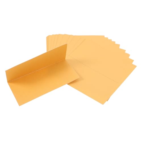 CONGARTENO 25St Zelttischkarte leere Tischkarten goldene Tischkarten Platzkarten mit Namen Sitzplatz-Namenskarte Namenskarten für die Tischdekoration Namenskarte für Party Sitzkarten Papier von CONGARTENO