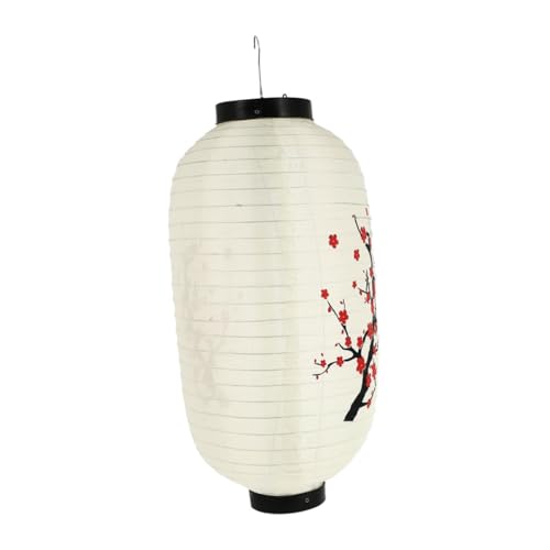 CONGARTENO Laterne feng Lampenschirme Ornamente Shui China makramee Outdoor japanische küche japanisch Essen japanische lampions Hängende Dekoration für den Außenbereich Seidentuch Weiß von CONGARTENO