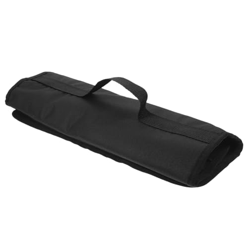 CONGARTENO Rollen Aufbewahrungstasche für Messer knife bag messer rolltasche Messer Messerorganizer Tasche Messer Tragetasche Cuttertaschen für Köche Oxford-Stoff Black von CONGARTENO