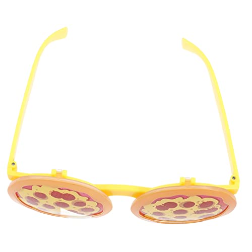 Pizzagläser faschingsbrille karnevalsbrille Party Glasses dekobrille Pizza-Brille Valentinstag-Brillen-Requisite schnapsgläser lustige Sonnenbrille für Erwachsene Brillenstütze Abs CONGARTENO von CONGARTENO