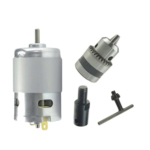 CONQUERALL 775 Motor 12V 8000RPM/24V 16000RPM Hochleistungs-DC-Motor mit Bohrfutter von CONQUERALL