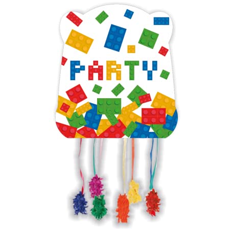 CONVER PARTY - Piñata Block Party - Dekoration für Geburtstage - Partyartikel - Kinderpartys, Feiern und Geburtstage - 1 Stück von CONVER PARTY