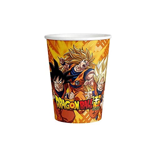 Converparty Bicchieri di carta Dragon Ball da 20cl, 8pz. von CONVER PARTY