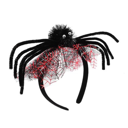 COOLHIYA Halloween Kopfschmuck Haarbänder Für Erwachsene Damen Kopfschmuck Dekorative Stirnbänder Cosplay Stirnband Performance Stirnband Karnevals Stirnband Halloween Kostüm von COOLHIYA