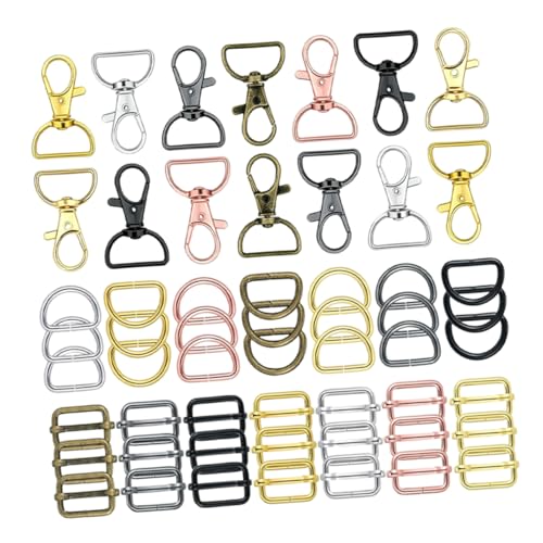 COOPHYA 1 Satz Hardware-schlüsselanhänger Schwenken Schnapp-schlüsselanhänger-clip Schlüsselbänder Halter Herstellung Schwenkbarer Schlüsselanhänger Karte Verschlüsse Zubehör Tasche Metall von COOPHYA